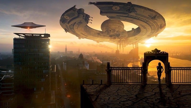 Futuristic Space Ship